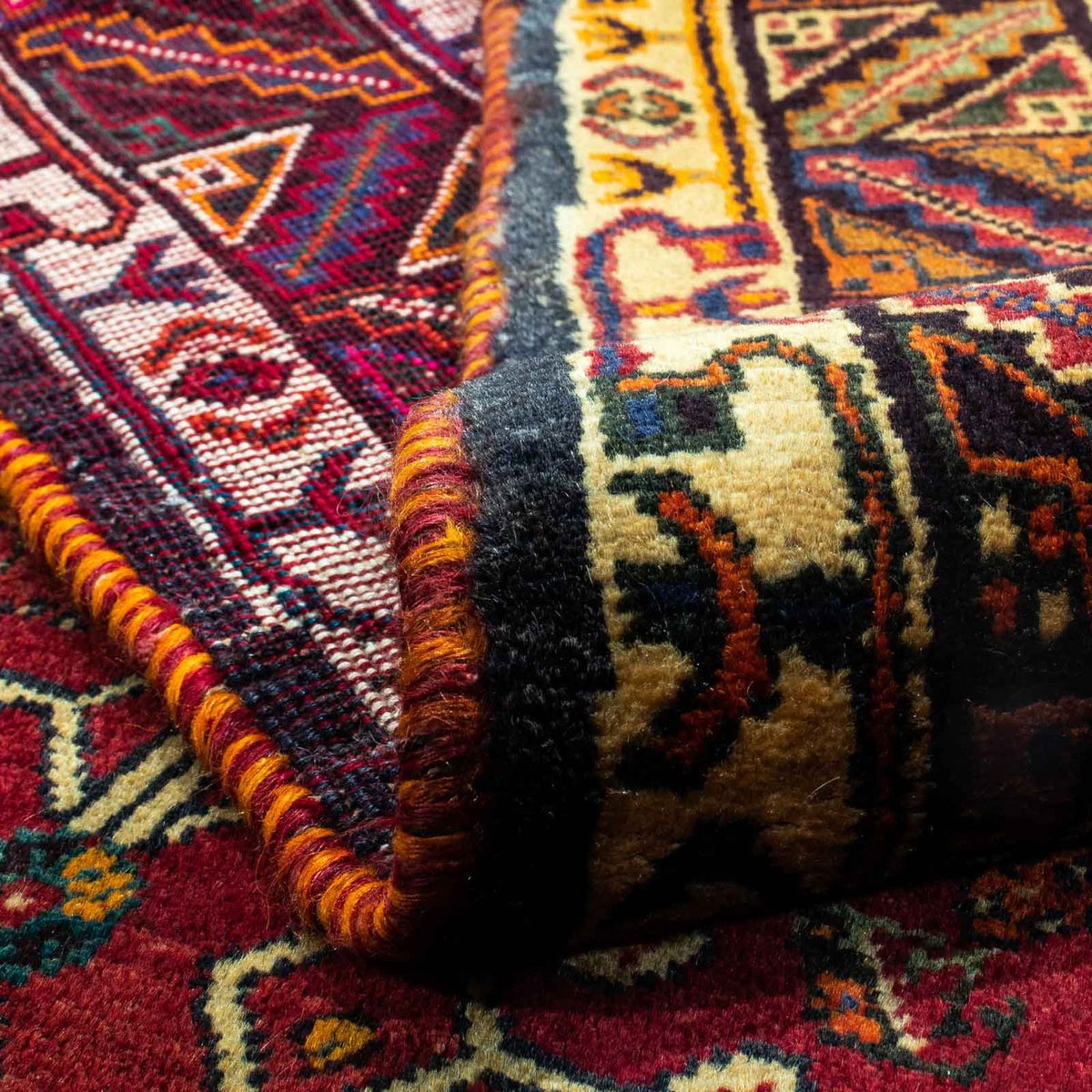 Perser Rug - Nomadic - 270 x 163 cm - dark red