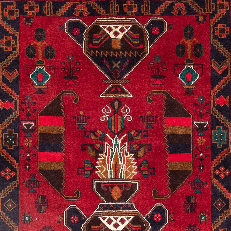 Belutsch Rug - 190 x 109 cm - red