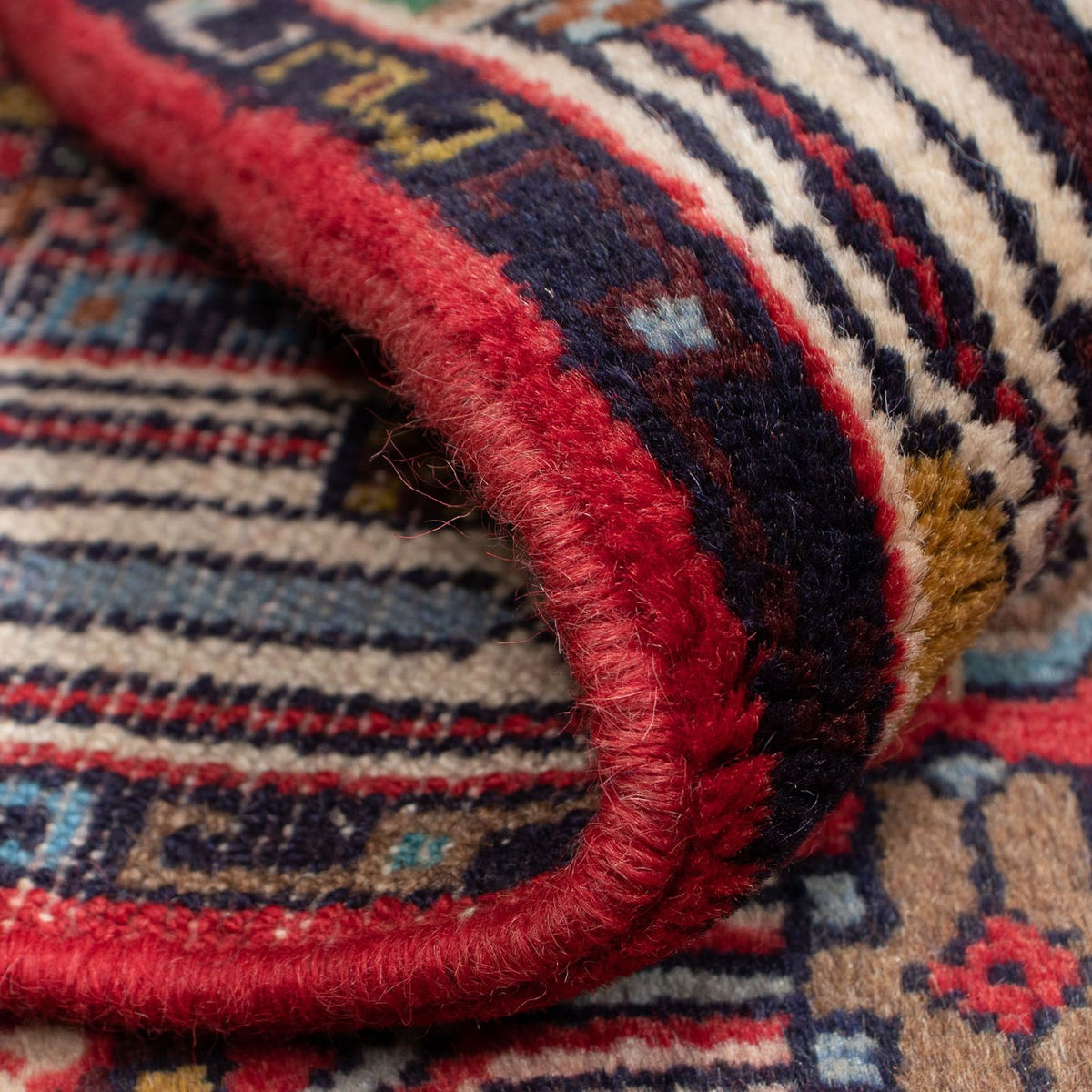 Perser Rug - Nomadic - 126 x 87 cm - red