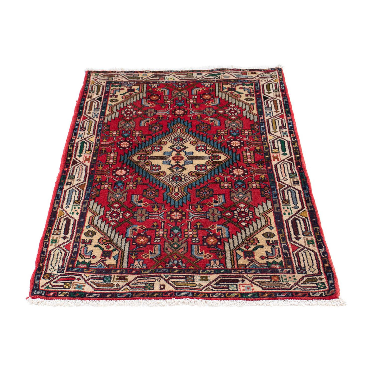 Perser Rug - Nomadic - 126 x 87 cm - red