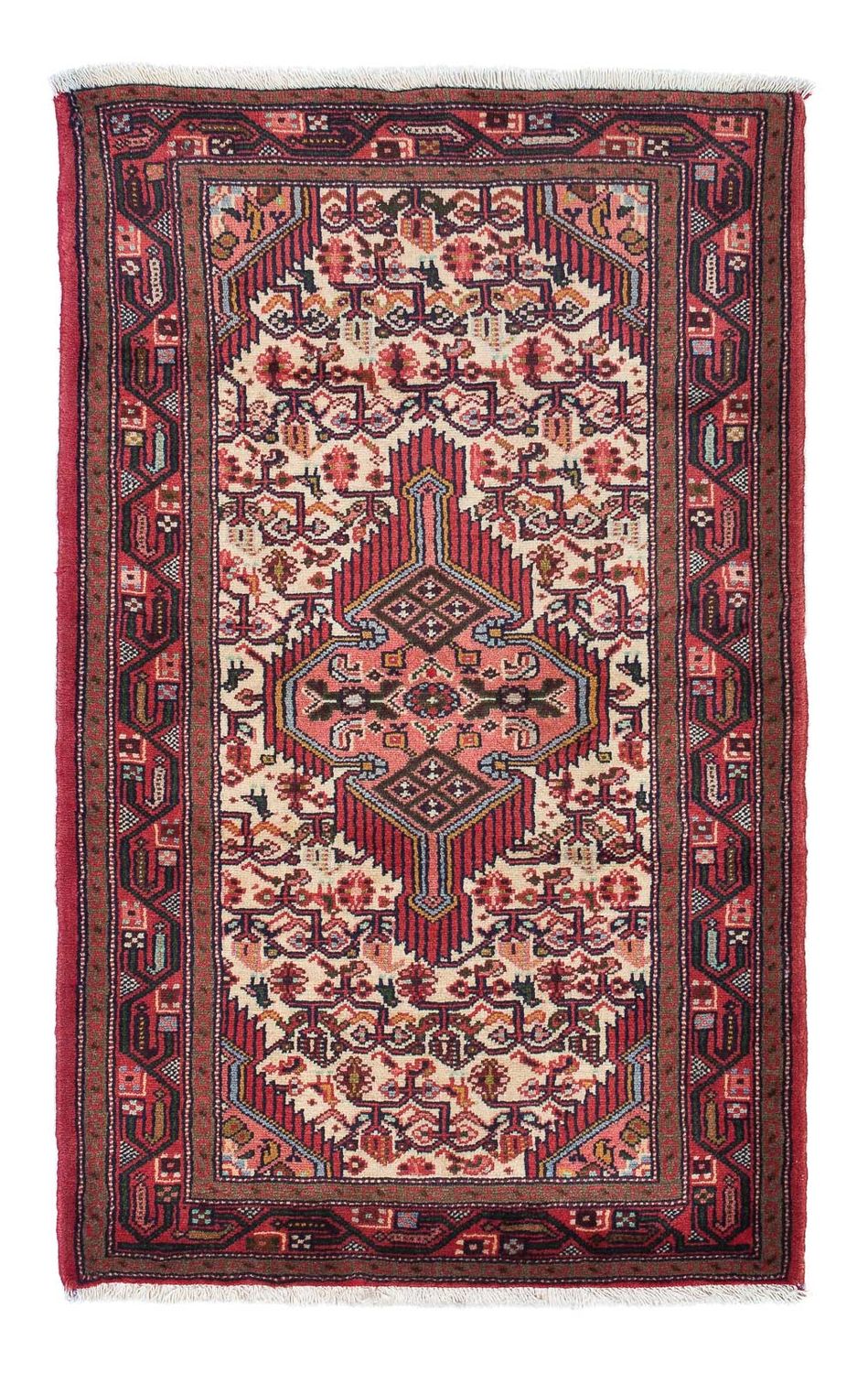Perser Rug - Nomadic - 131 x 83 cm - beige