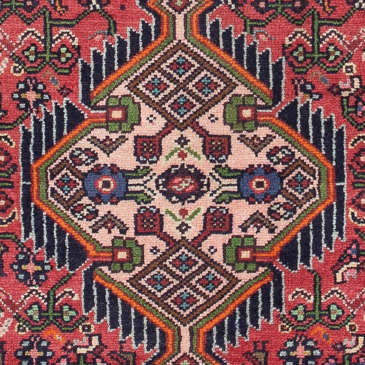 Perser Rug - Nomadic - 129 x 76 cm - red