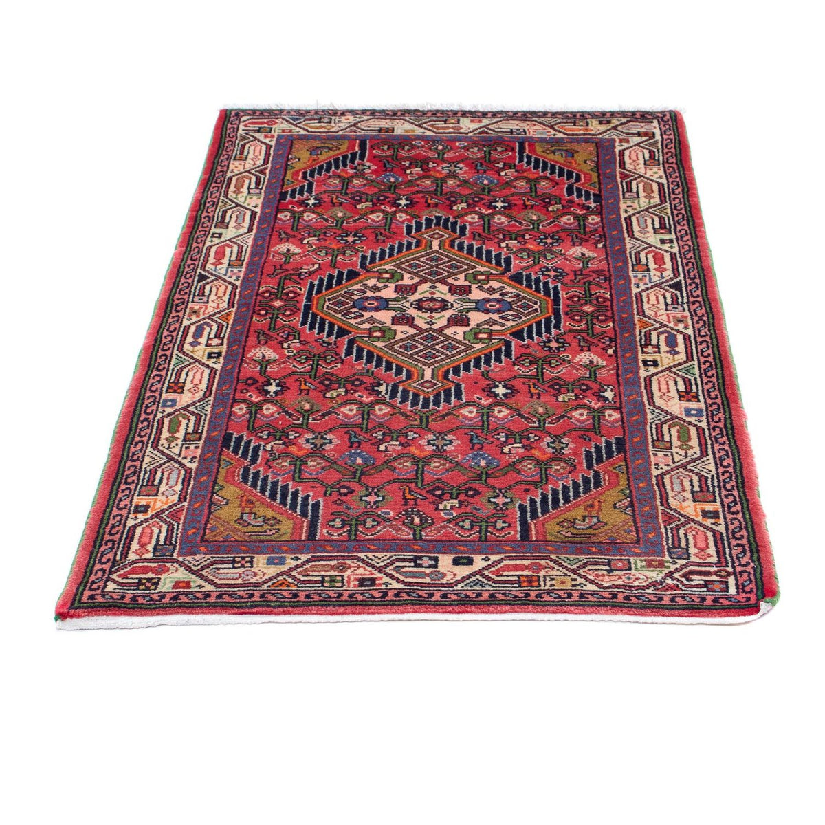 Perser Rug - Nomadic - 129 x 76 cm - red