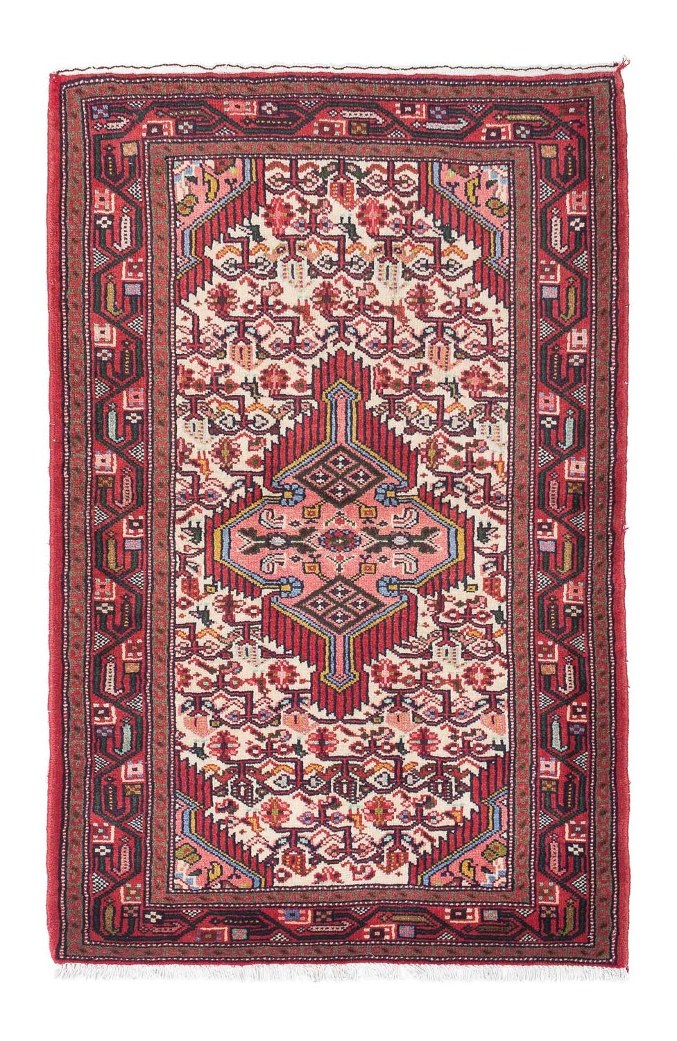 Perser Rug - Nomadic - 131 x 83 cm - beige