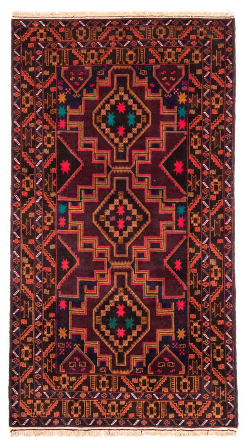 Runner Belutsch Rug - 193 x 106 cm - dark blue