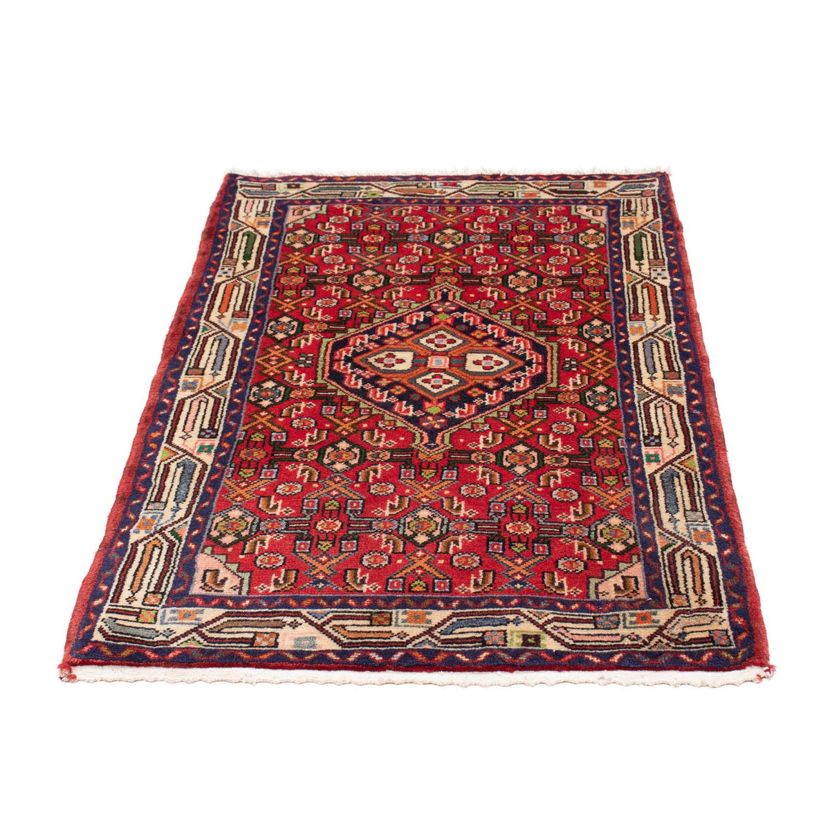 Perser Rug - Nomadic - 120 x 79 cm - red