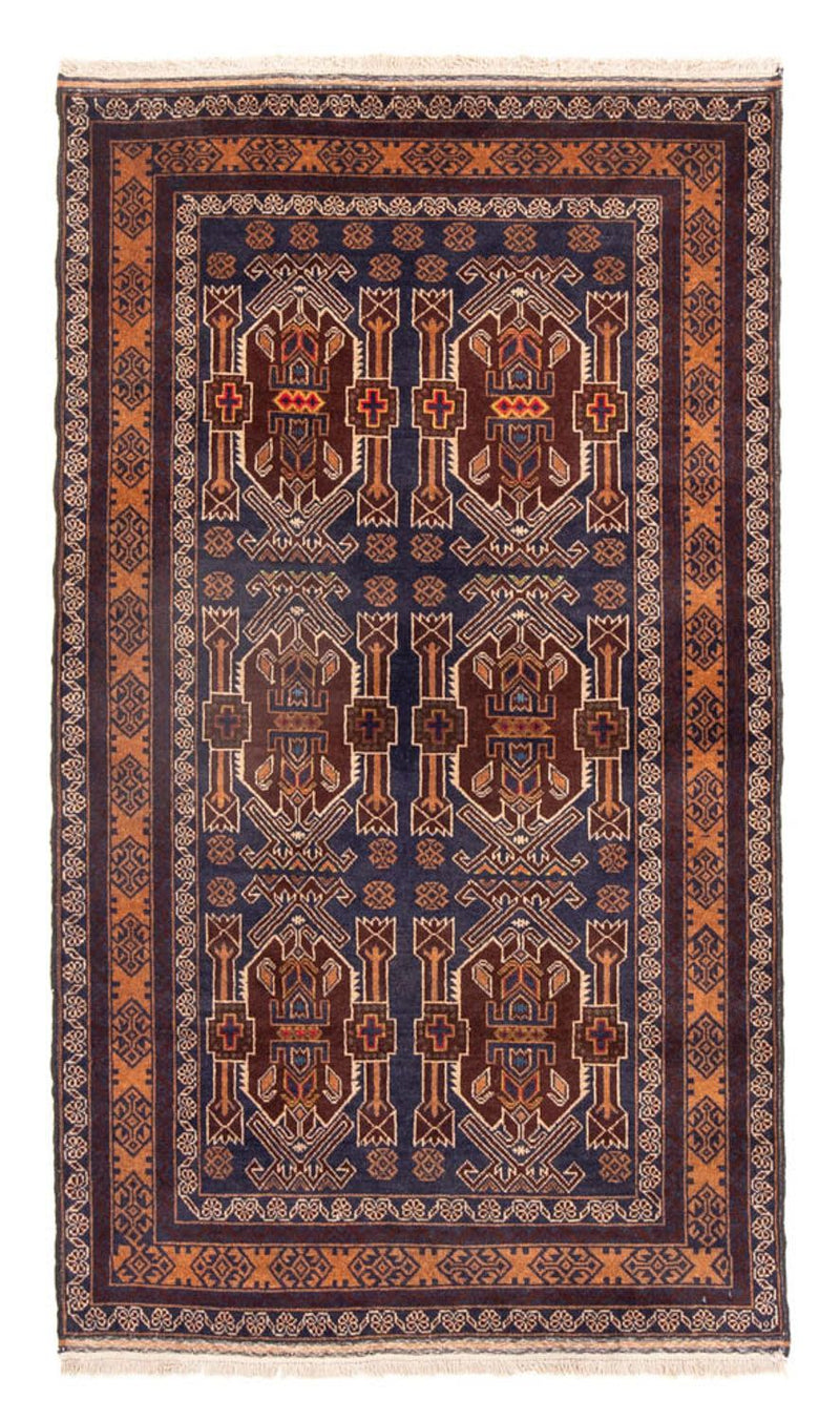 Runner Belutsch Rug - 184 x 107 cm - dark blue