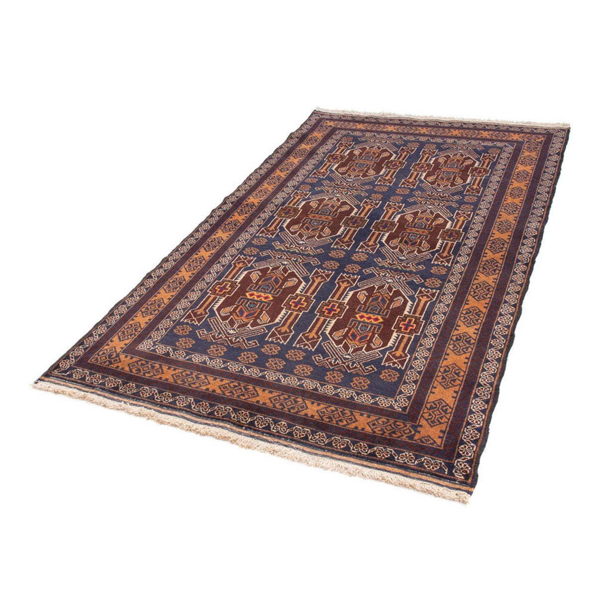 Runner Belutsch Rug - 184 x 107 cm - dark blue