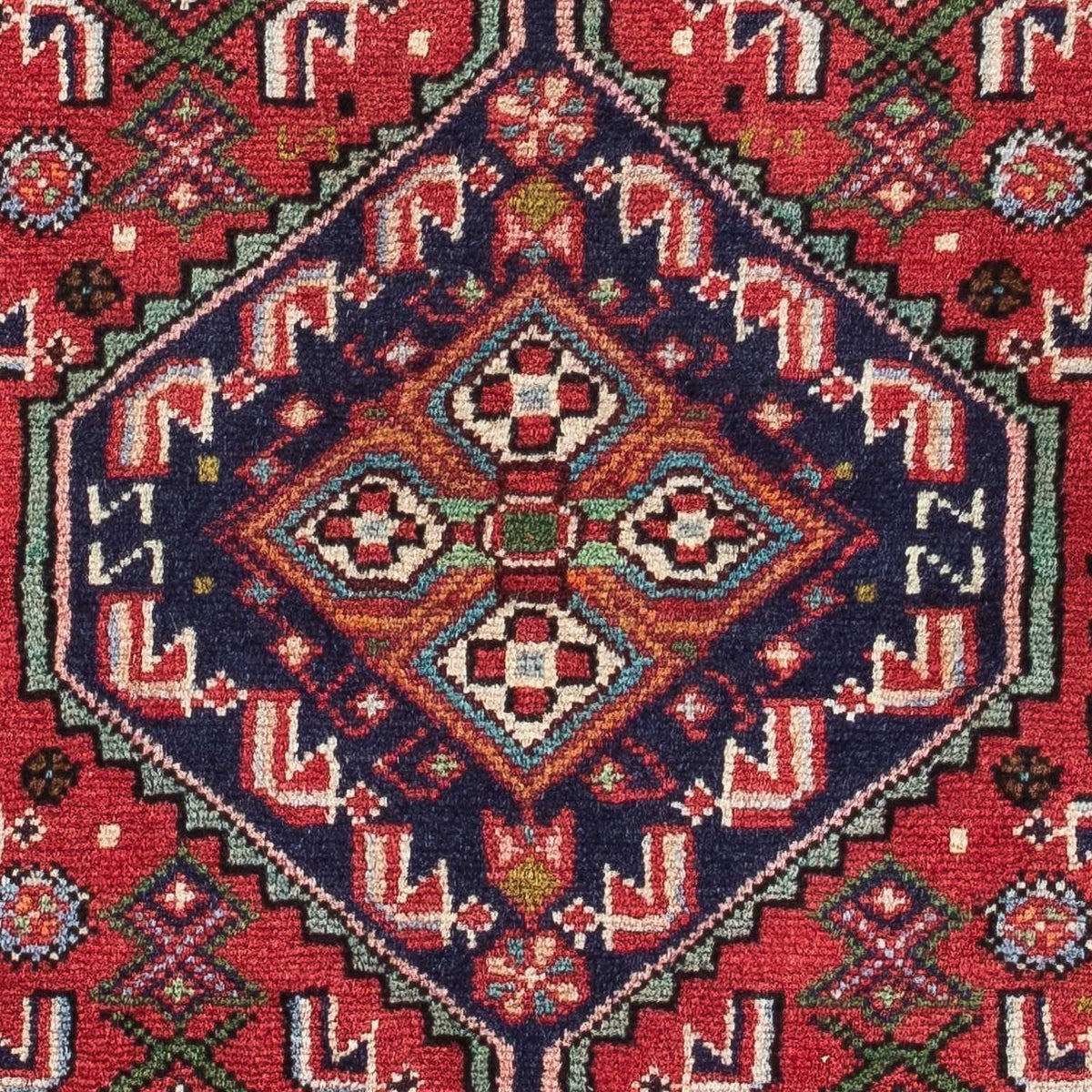 Perser Rug - Nomadic - 122 x 80 cm - red