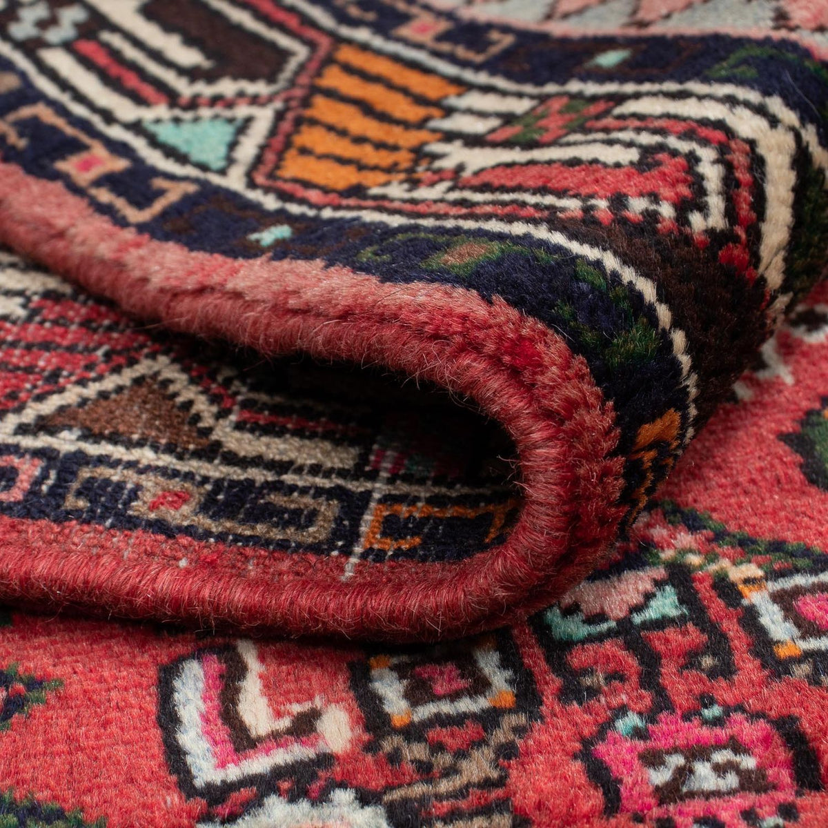 Perser Rug - Nomadic - 152 x 82 cm - red