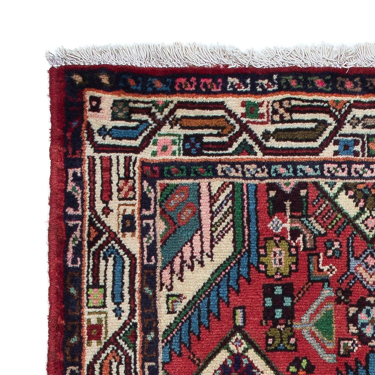 Perser Rug - Nomadic - 125 x 77 cm - red