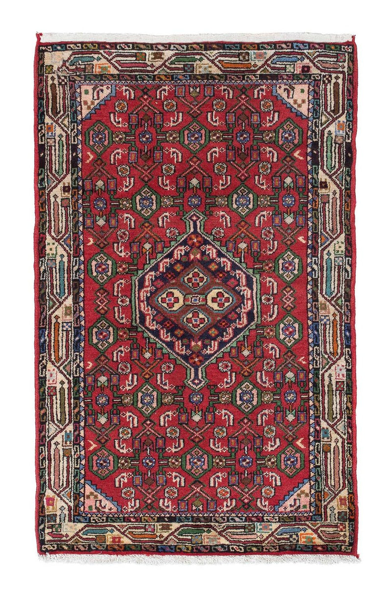 Perser Rug - Nomadic - 124 x 78 cm - red