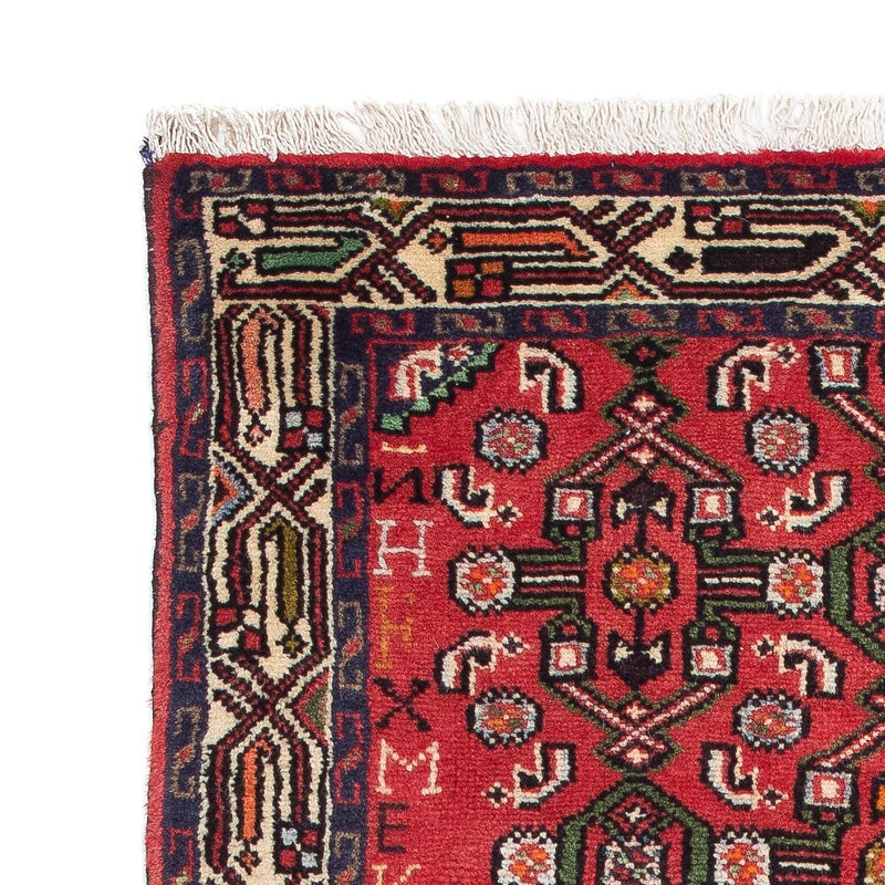 Perser Rug - Nomadic - 132 x 77 cm - red