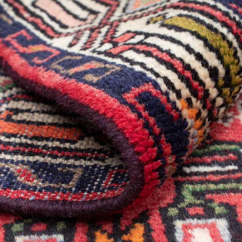 Perser Rug - Nomadic - 132 x 77 cm - red