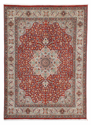 Perser Rug - Ghom - 274 x 209 cm - red