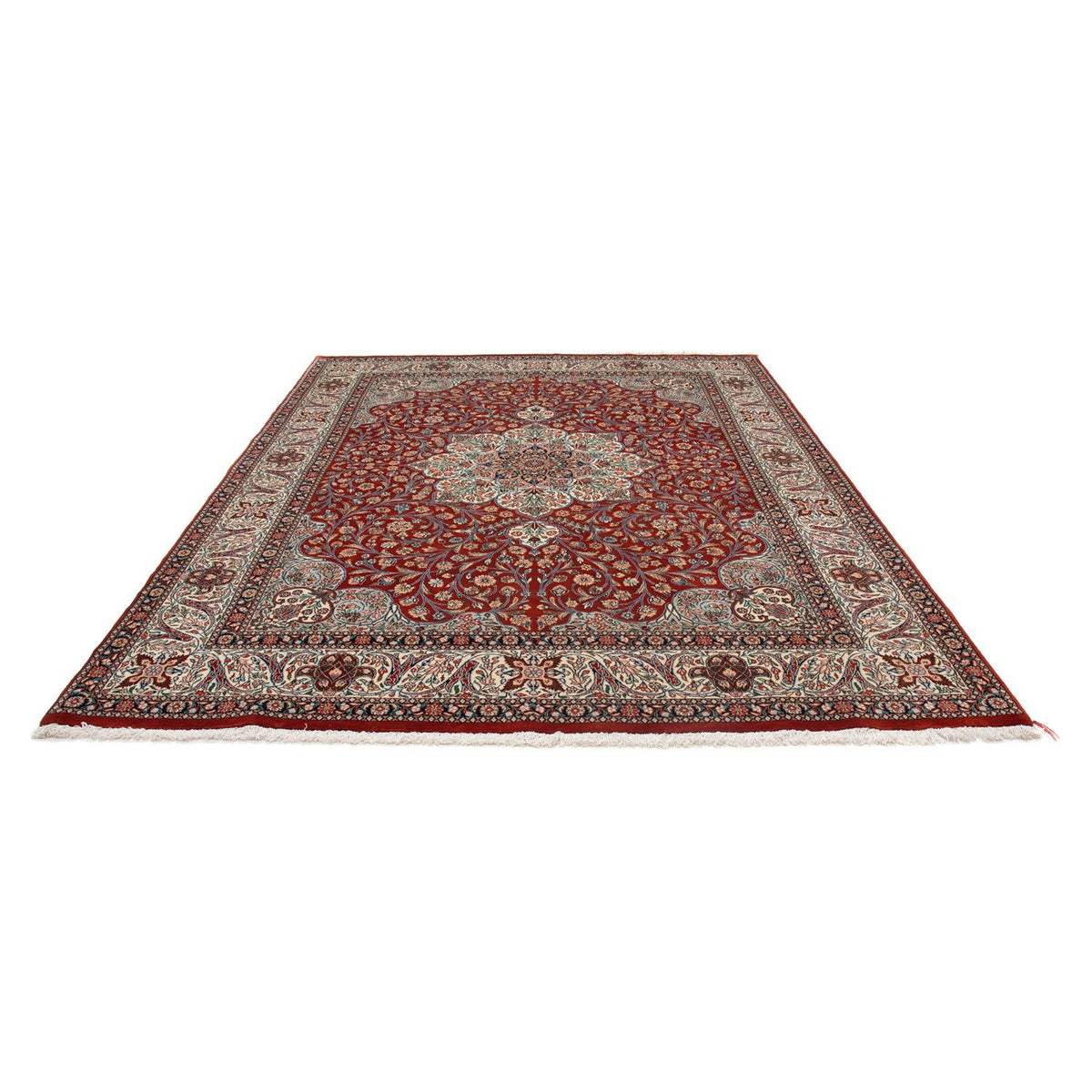 Perser Rug - Ghom - 274 x 209 cm - red