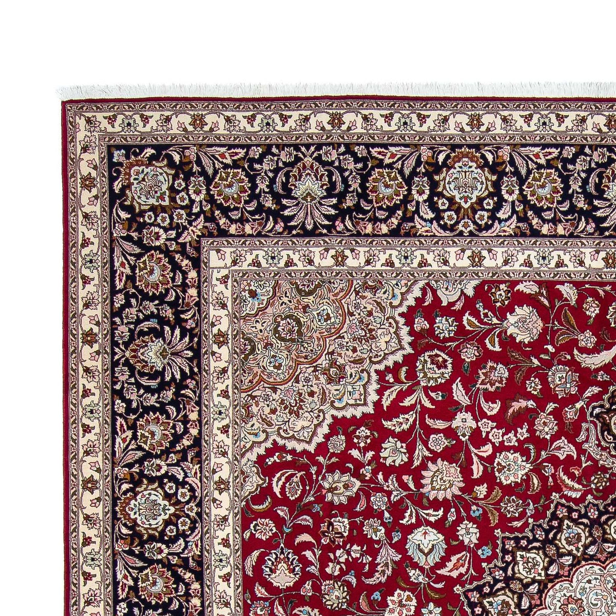 Perser Rug - Tabriz - Royal square  - 300 x 297 cm - dark red