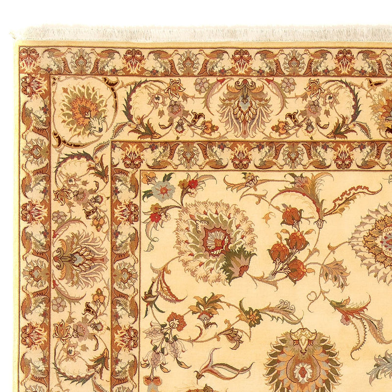 Perser Rug - Tabriz - Royal - 346 x 256 cm - light brown