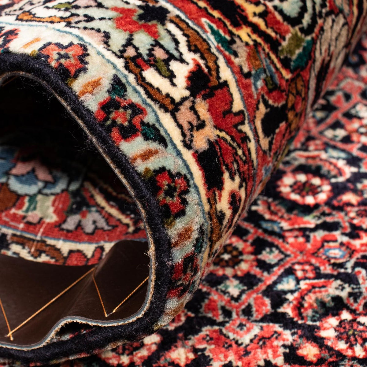 Perser Rug - Bidjar square  - 208 x 197 cm - brown