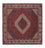 Perser Rug - Bidjar square  - 300 x 300 cm - dark red