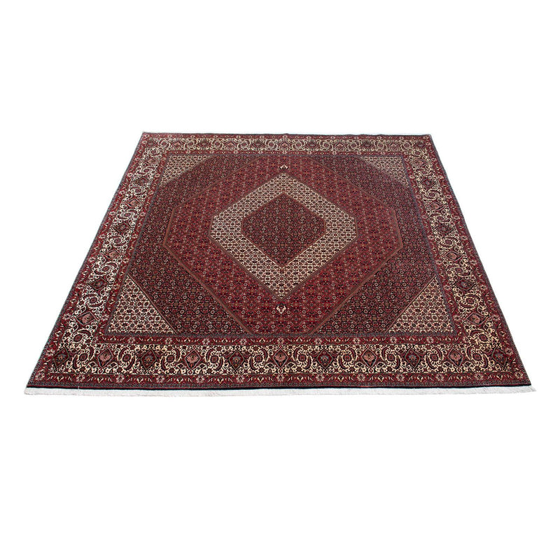 Perser Rug - Bidjar square  - 300 x 300 cm - dark red