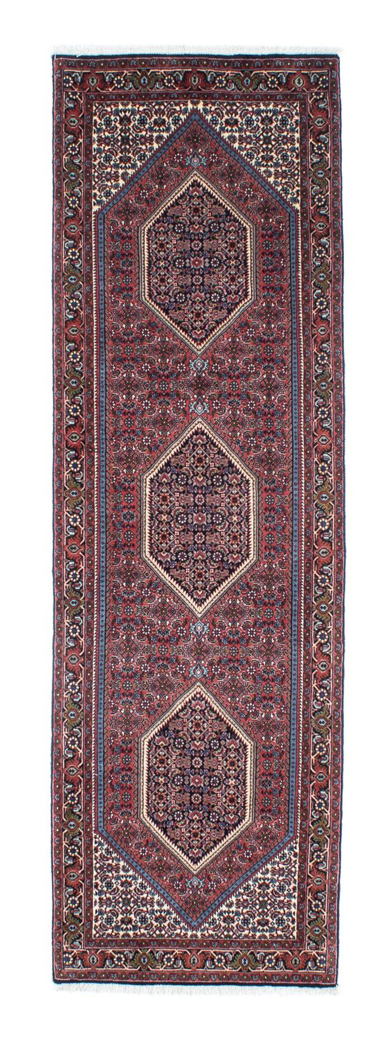 Runner Perser Rug - Bidjar - 245 x 74 cm - light red