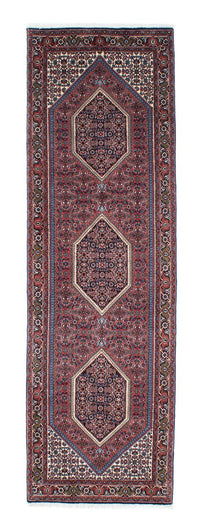 Runner Perser Rug - Bidjar - 245 x 74 cm - light red