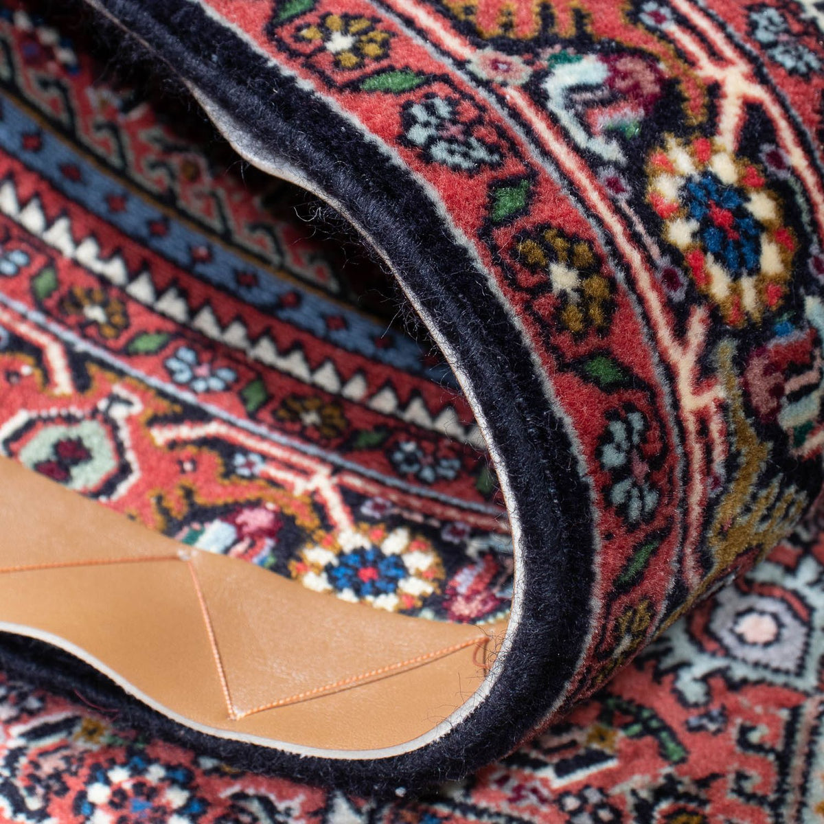 Runner Perser Rug - Bidjar - 245 x 74 cm - light red