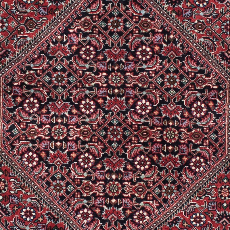 Runner Perser Rug - Bidjar - 212 x 74 cm - dark red