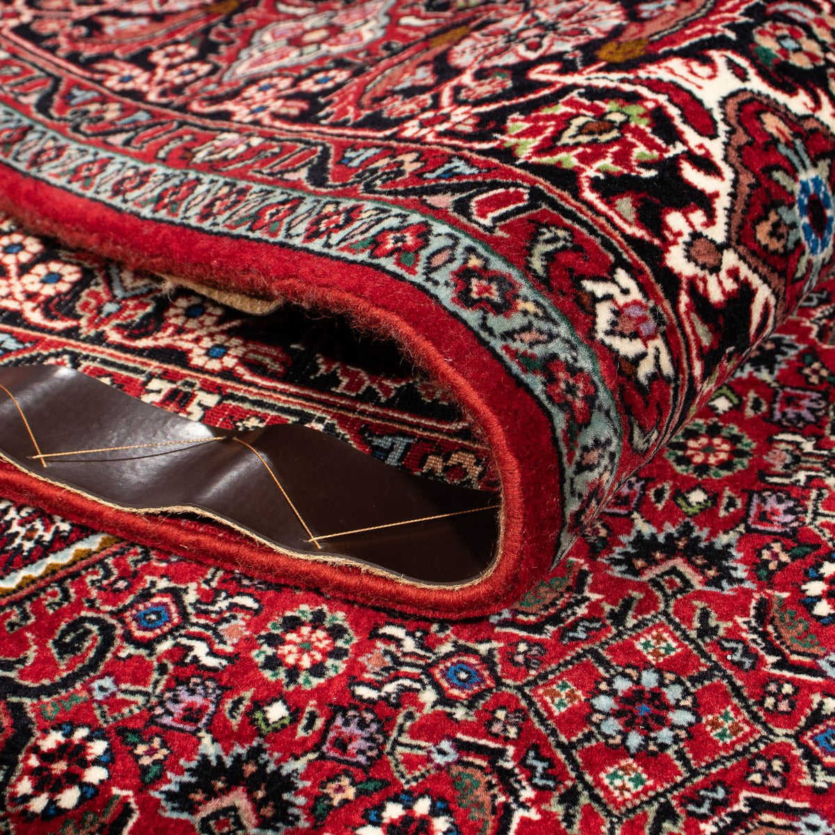 Perser Rug - Bidjar - 295 x 202 cm - dark red