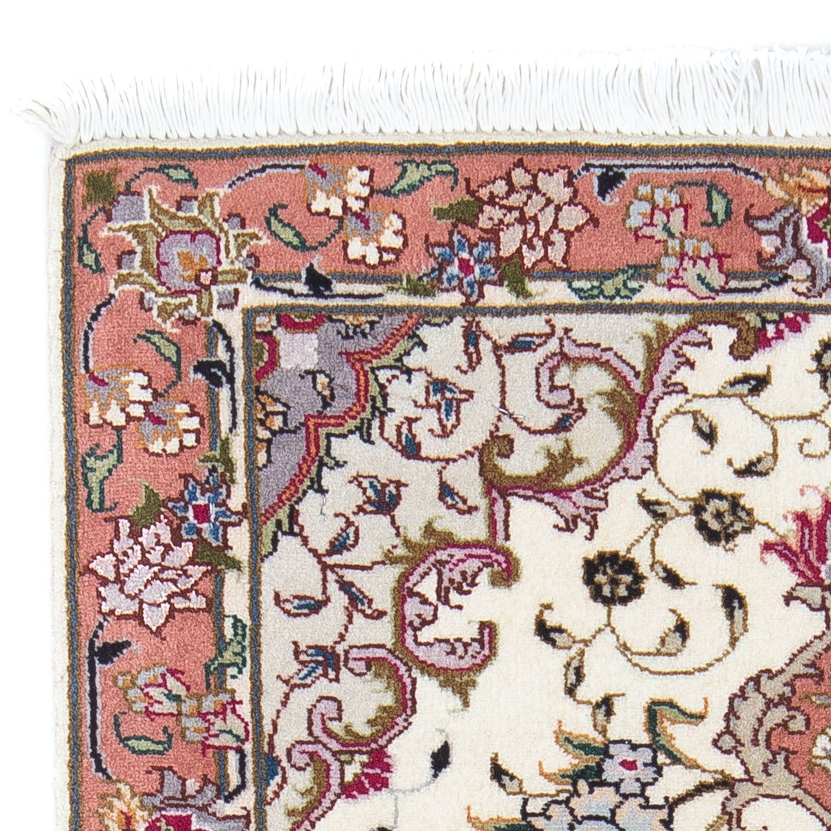 Tabriz - 50 Raj Rug 60x90cm - Persian Rugs