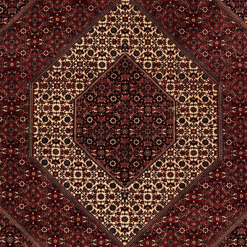 Perser Rug - Bidjar - 242 x 203 cm - dark red