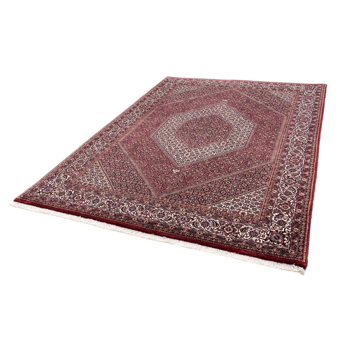 Perser Rug - Bidjar - 238 x 171 cm - dark red