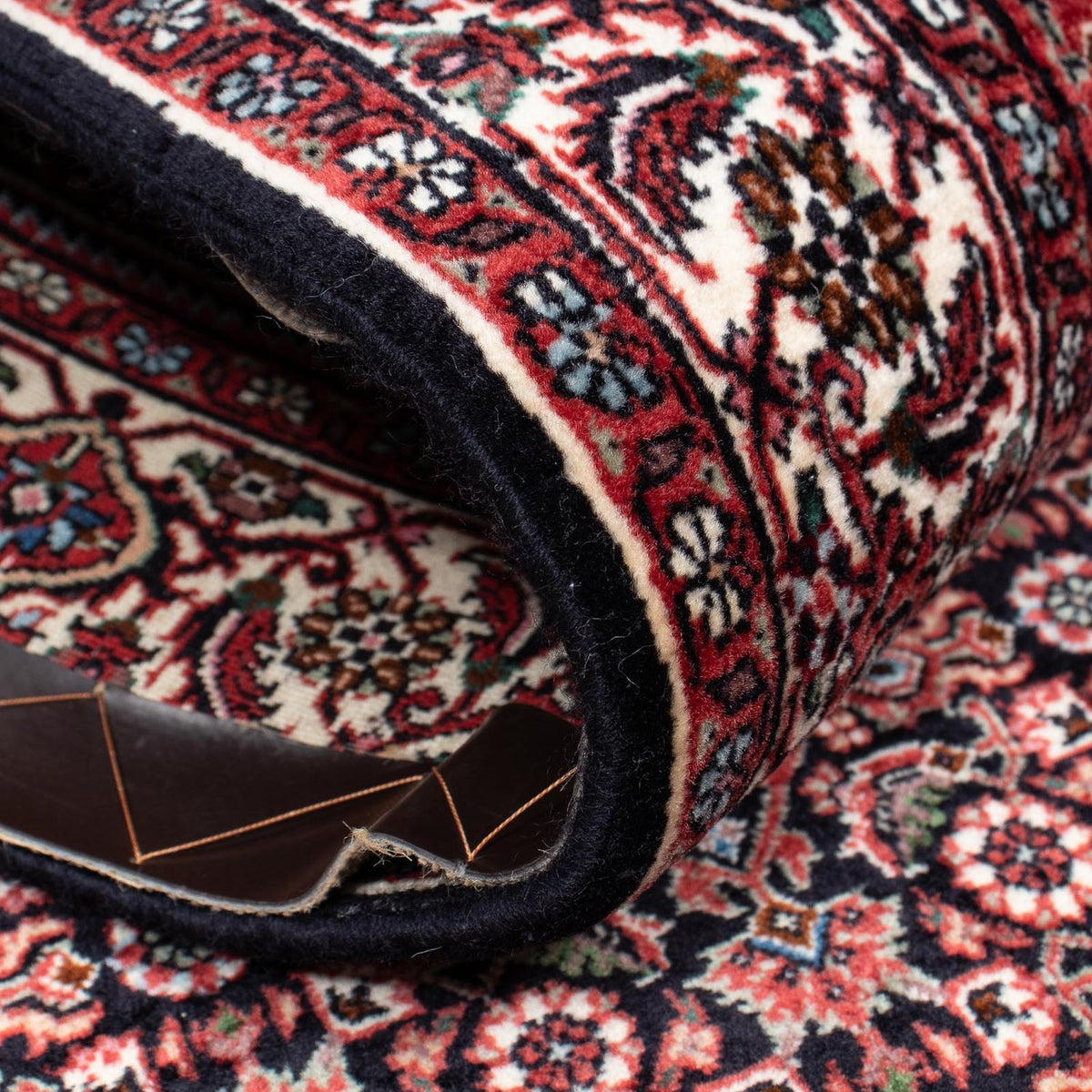 Runner Perser Rug - Bidjar - 203 x 100 cm - dark blue