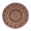 Perser Rug - Tabriz - Royal round  - 150 x 150 cm - brown