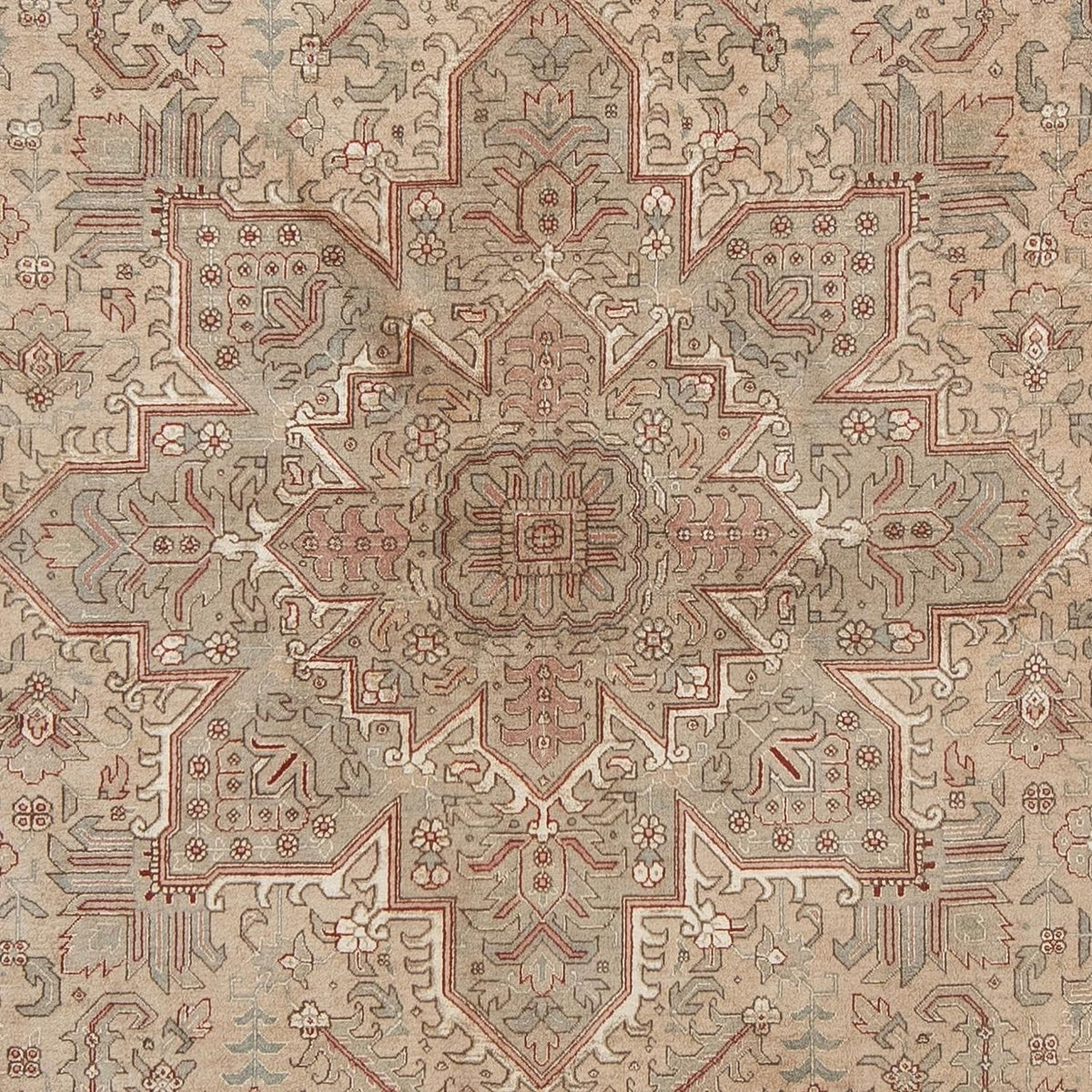 Perser Rug - Tabriz - Royal - 296 x 198 cm - light brown