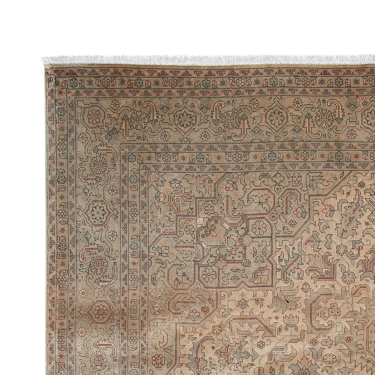Perser Rug - Tabriz - Royal - 296 x 198 cm - light brown