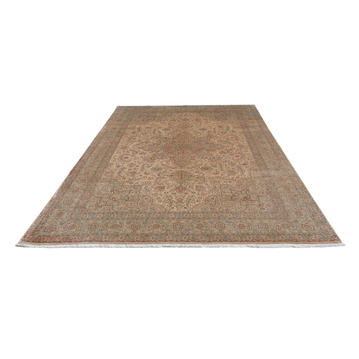 Perser Rug - Tabriz - Royal - 296 x 198 cm - light brown
