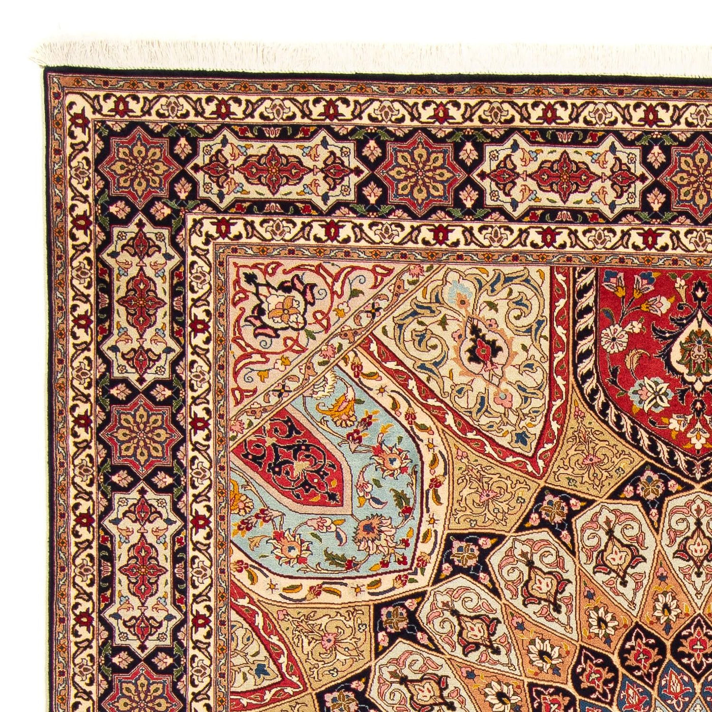 Tabriz - 50 Raj Rug 246x205cm - Persian Rugs