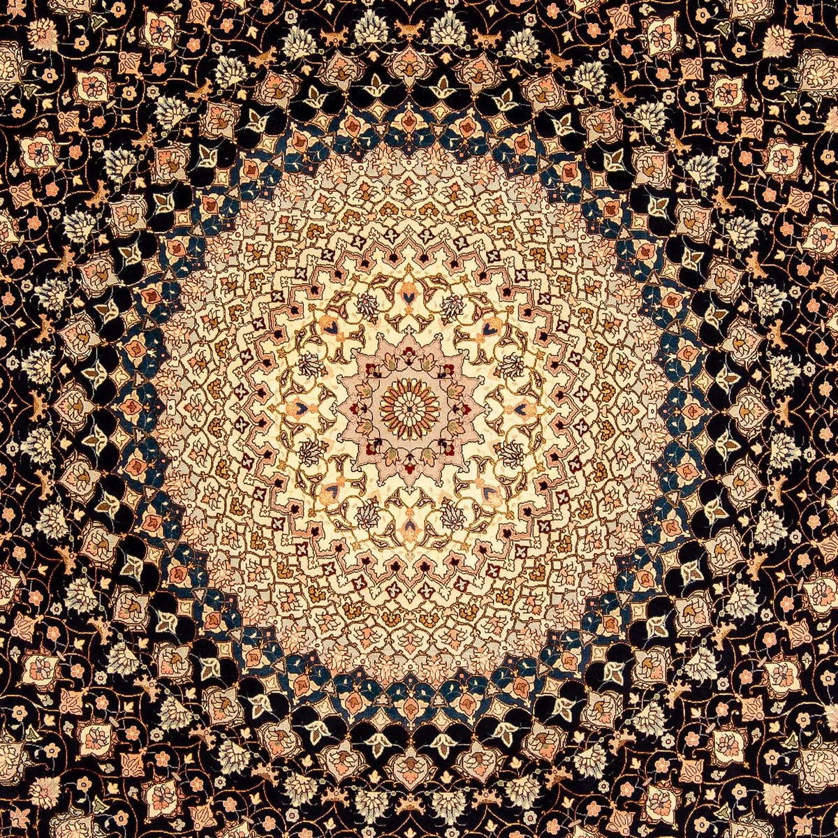 Perser Rug - Tabriz - Royal - 338 x 248 cm - dark blue