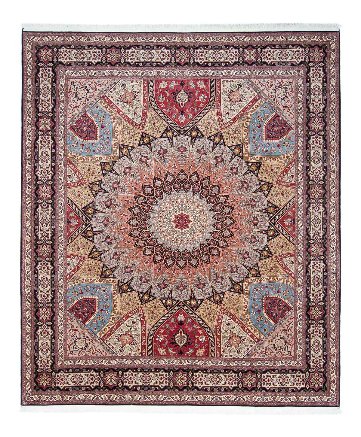 Perser Rug - Tabriz - Royal - 298 x 253 cm - multicolored