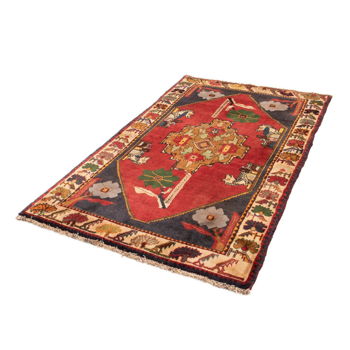 Perser Rug - Nomadic - 188 x 108 cm - red