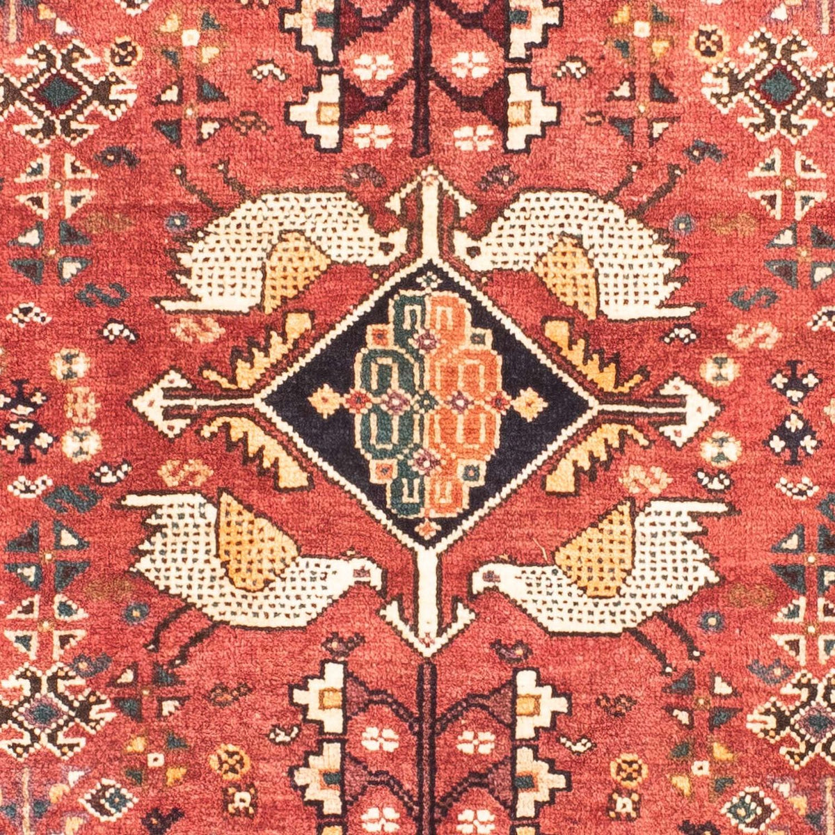 Runner Perser Rug - Nomadic - 160 x 83 cm - dark red