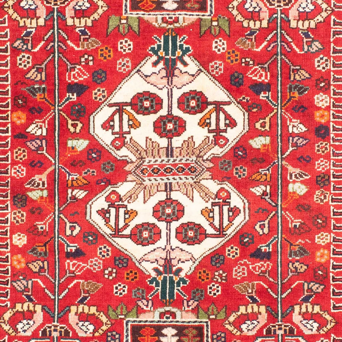 Perser Rug - Nomadic - 148 x 121 cm - red