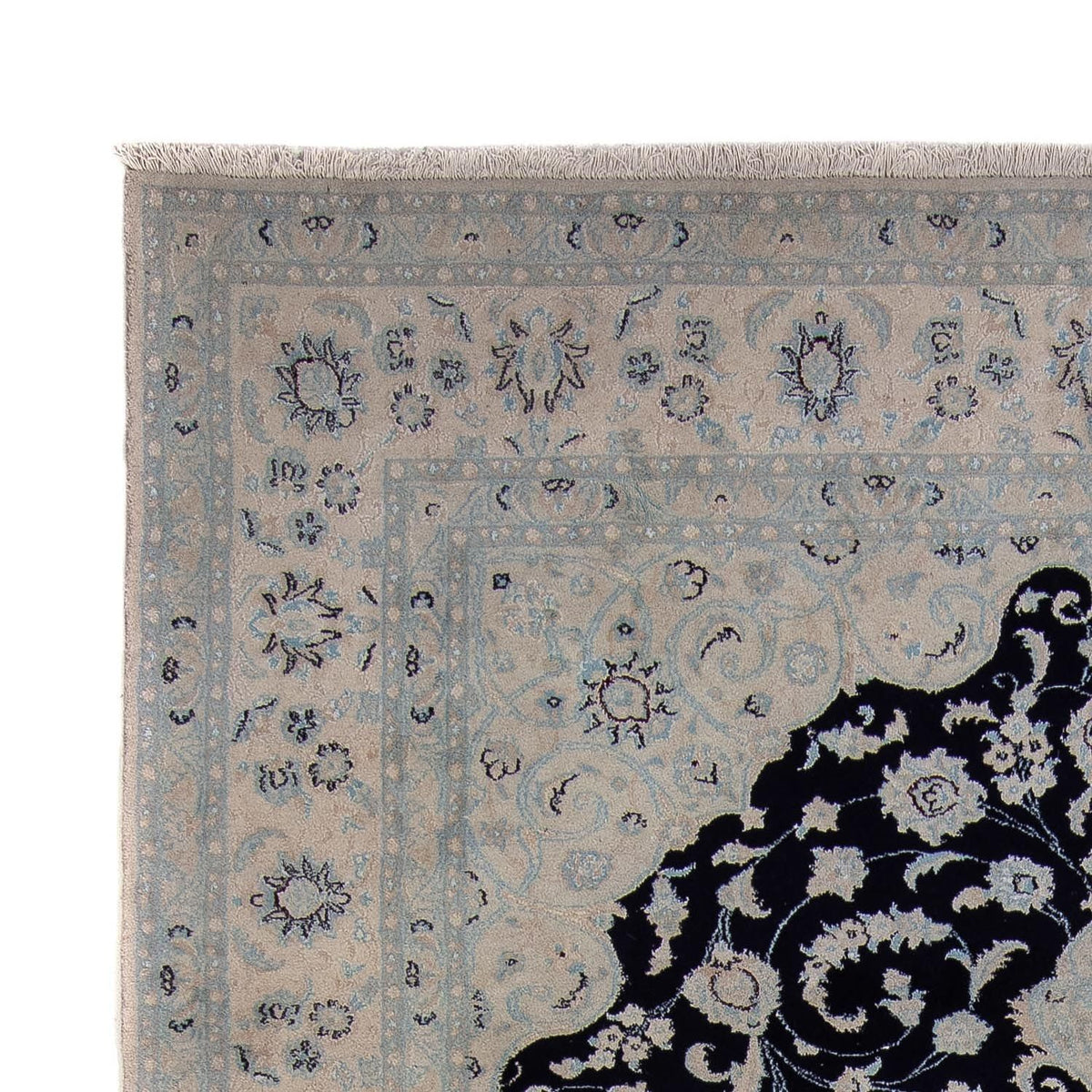 Perser Rug - Nain - 352 x 253 cm - dark blue