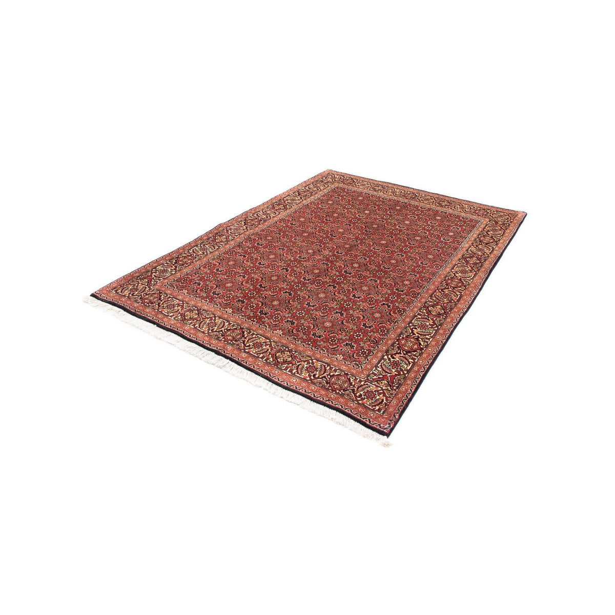 Perser Rug - Bidjar - 205 x 141 cm - dark red