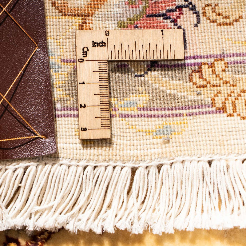 Runner Perser Rug - Tabriz - Royal - 314 x 80 cm - light brown