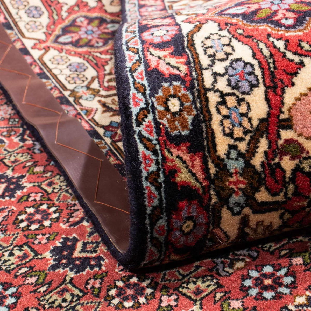 Perser Rug - Bidjar - 298 x 198 cm - dark red