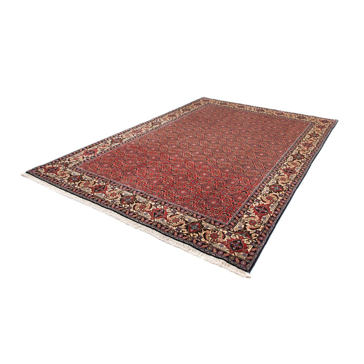 Perser Rug - Bidjar - 298 x 198 cm - dark red
