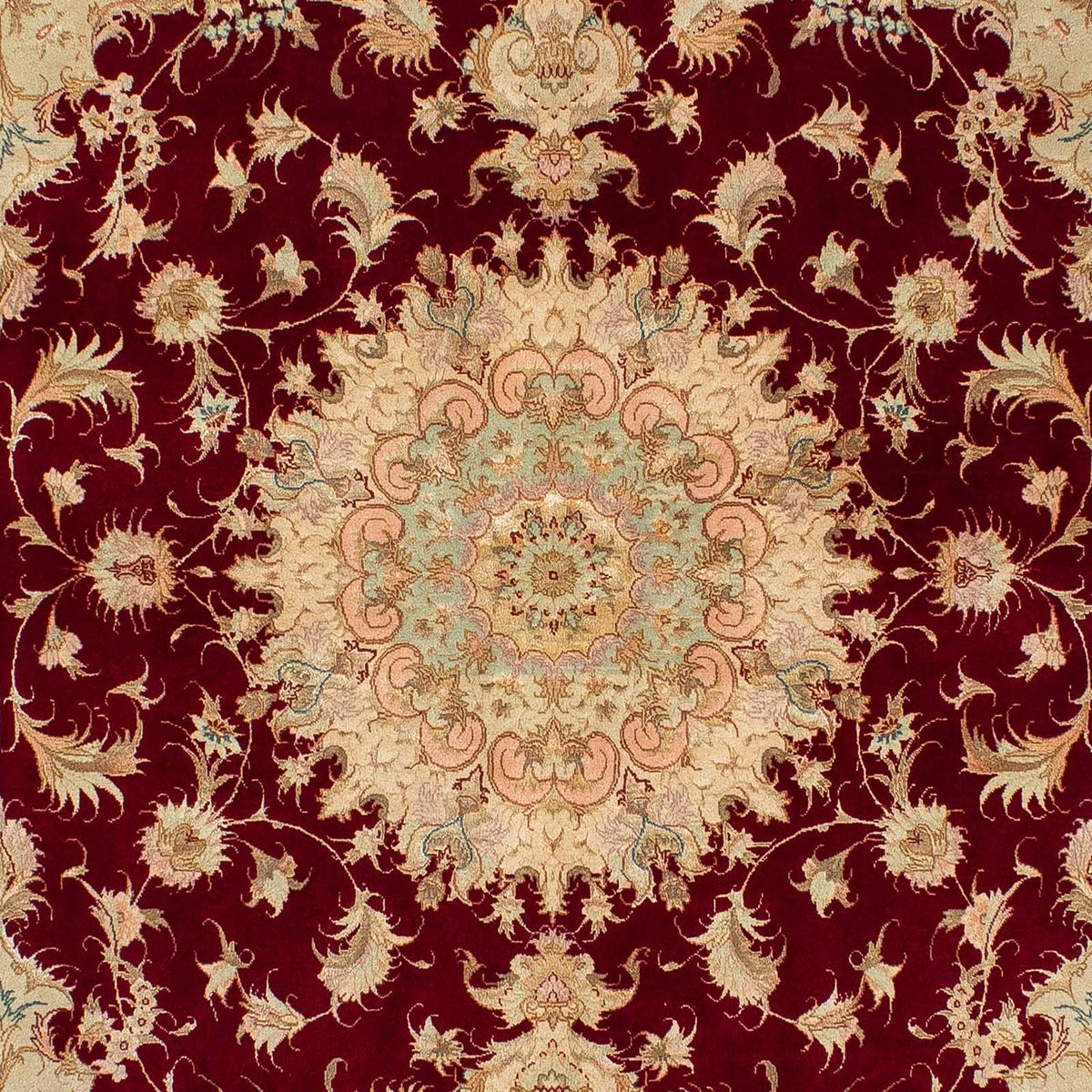 Perser Rug - Tabriz - Royal - 200 x 153 cm - dark red